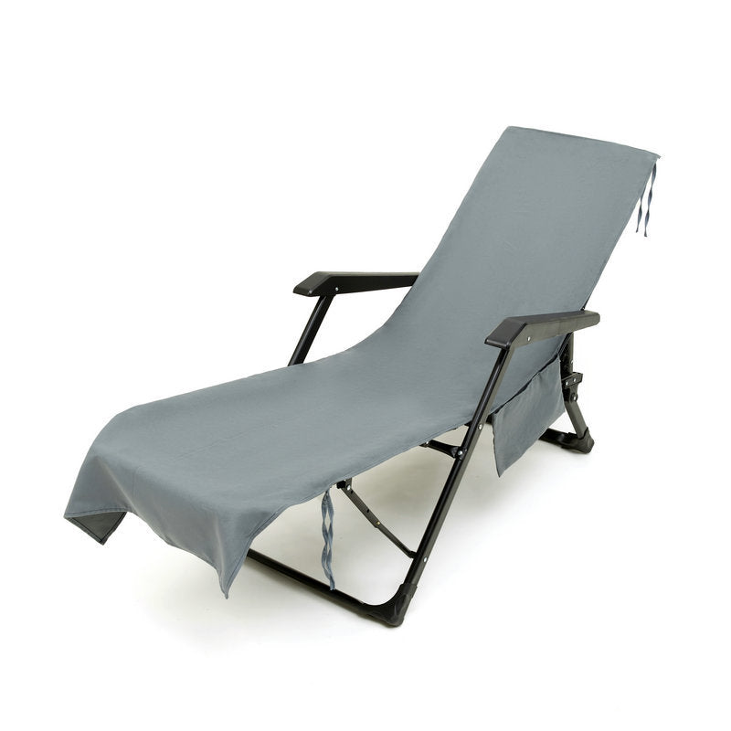 🏖️Limited Time Sale 50% OFF!🌞OHS Sun Lounger Towel with Pockets & Carry Bag 🏖️  Extra-Large Microfibre Beach Towel – Quick-Dry, Lightweight & Sand-Resistant☀️🇬🇧✨