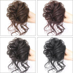 💗LAST DAY - BUY 1 GET 1 FREE + FREE GIFT!!💗Messy Curly Hair Bun Scrunchie Extensions1