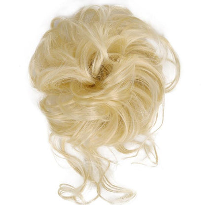 💗LAST DAY - BUY 1 GET 1 FREE + FREE GIFT!!💗Messy Curly Hair Bun Scrunchie Extensions1