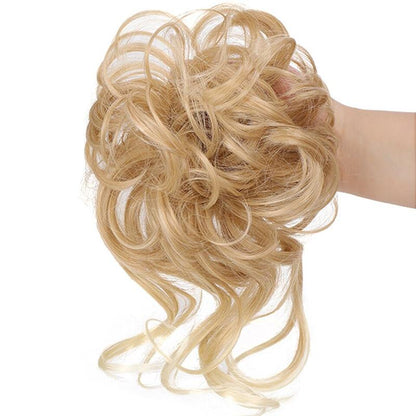 💗LAST DAY - BUY 1 GET 1 FREE + FREE GIFT!!💗Messy Curly Hair Bun Scrunchie Extensions1