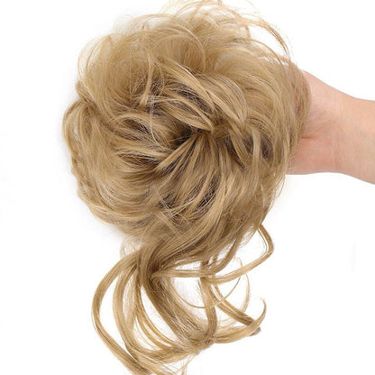 💗LAST DAY - BUY 1 GET 1 FREE + FREE GIFT!!💗Messy Curly Hair Bun Scrunchie Extensions1