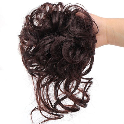 💗LAST DAY - BUY 1 GET 1 FREE + FREE GIFT!!💗Messy Curly Hair Bun Scrunchie Extensions1