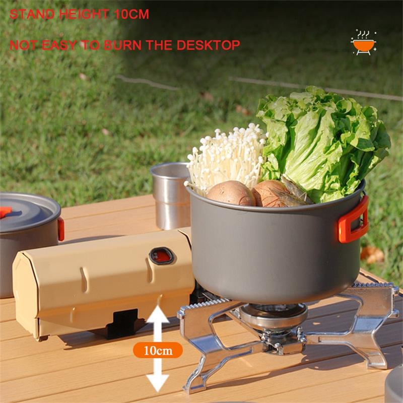 ⏳Limited-time 50% off⏰Portable Folding Camping Stove | Ultralight Collapsible Backpacking Burner for Outdoor Cooking & Hiking