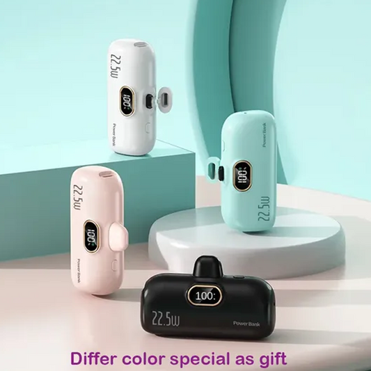 ⏰Limited Offer 56% OFF!🔥ChargeGo™ 5000mAh Mini Power Bank – Ultra-Portable & Universally Compatible🔋📱