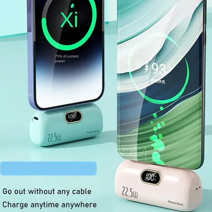 ⏰Limited Offer 56% OFF!🔥ChargeGo™ 5000mAh Mini Power Bank – Ultra-Portable & Universally Compatible🔋📱