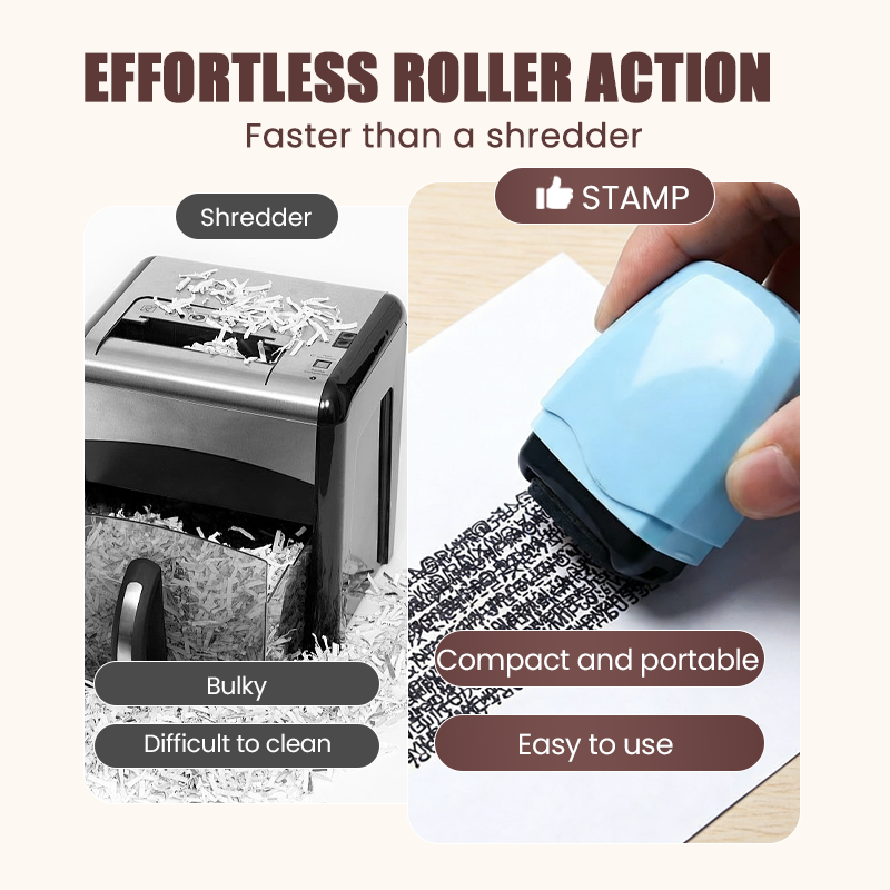 ⏳Final Hours Flash Sale ￡6.99!!💞50K+ SOLD!🛡️ ✉️Privacy Roller Stamp – Hide personal info instantly. No shredding needed. Refillable & portable. 🔏✨