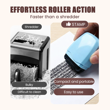 ⏳Final Hours Flash Sale ￡6.99!!💞50K+ SOLD!🛡️ ✉️Privacy Roller Stamp – Hide personal info instantly. No shredding needed. Refillable & portable. 🔏✨