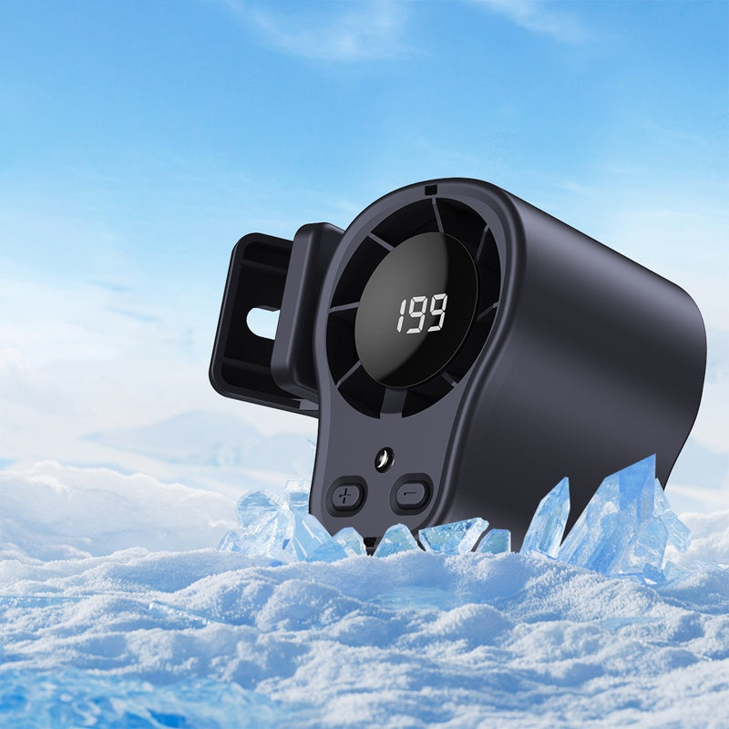 🌀Summer Hot Sale - ONLY ￡12.99!!🚙Hands-Free Personal Cooling Fan with LED Display❄️🌬️