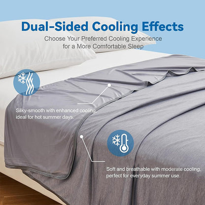 🏆LAST DAY SALE 50% OFF!!💕Smart Cooling Blanket❄️ Lightweight • Breathable • For Hot Sleepers & Night Sweats 😴