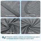🏆LAST DAY SALE 50% OFF!!💕Smart Cooling Blanket❄️ Lightweight • Breathable • For Hot Sleepers & Night Sweats 😴