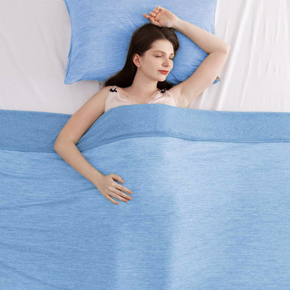 🏆LAST DAY SALE 50% OFF!!💕Smart Cooling Blanket❄️ Lightweight • Breathable • For Hot Sleepers & Night Sweats 😴