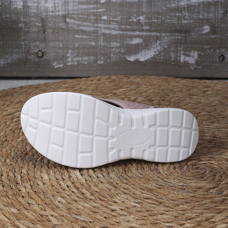 ⏳2026 Summer Hot Sale 50% OFF🎁🔥Women's Breathable Knit Platform Sandals