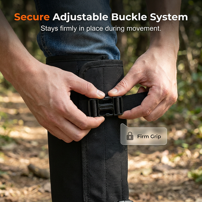 Outdoor protective gaiters in camouflage 🥾 Protection against thorns, snakes and undergrowth