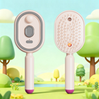 🔥ProGlide™🇬🇧 Scalp Massager Comb 💆‍♀️ – Self-Cleaning 🧼, Tangle-Free ✂️ & Frizz-Control Hair Brush with Soothing Mist Spray 💨✨ | Perfect for Dry, Brittle Hair 💧🌟
