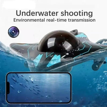 Remote Control Boat with Underwater Camera