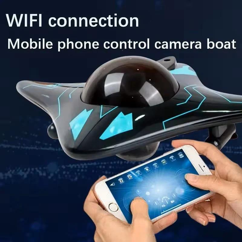 Remote Control Boat with Underwater Camera