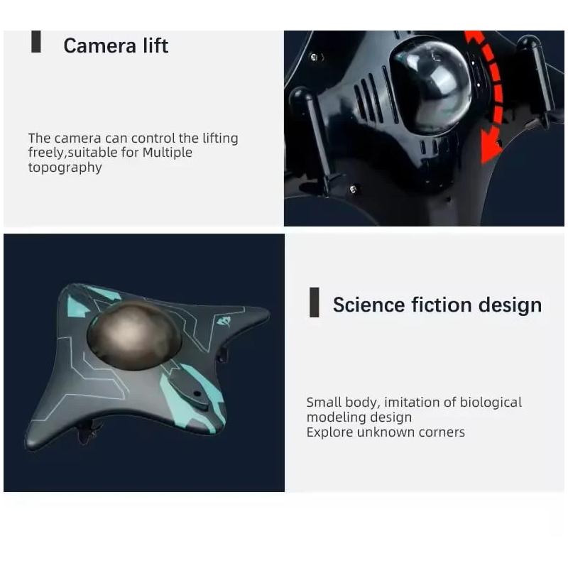 Remote Control Boat with Underwater Camera