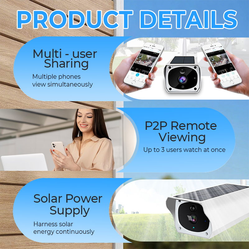 Solar Wireless Security Cameras