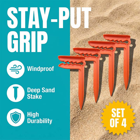 Windproof Beach Towel Clip Pegs for Sand and Grass