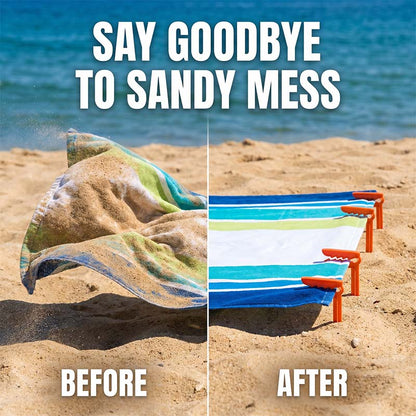 Windproof Beach Towel Clip Pegs for Sand and Grass