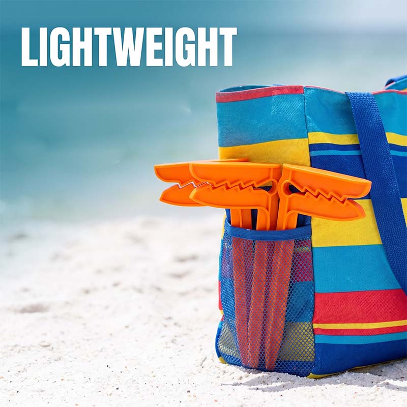 Windproof Beach Towel Clip Pegs for Sand and Grass