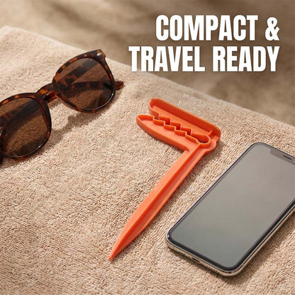 Windproof Beach Towel Clip Pegs for Sand and Grass