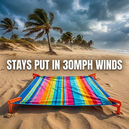 Windproof Beach Towel Clip Pegs for Sand and Grass