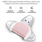 Multi-Port 4 i 1 Universal Kortlæser
