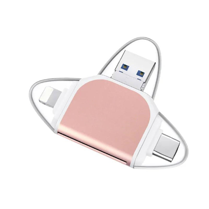 Multi-Port 4 i 1 Universal Kortlæser