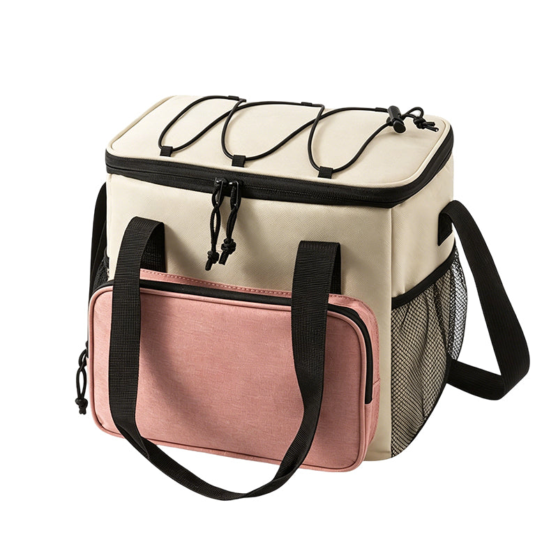 Large Capacity Insulated Cooler Bag for Picnics & Outdoors