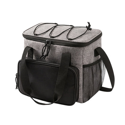 Large Capacity Insulated Cooler Bag for Picnics & Outdoors