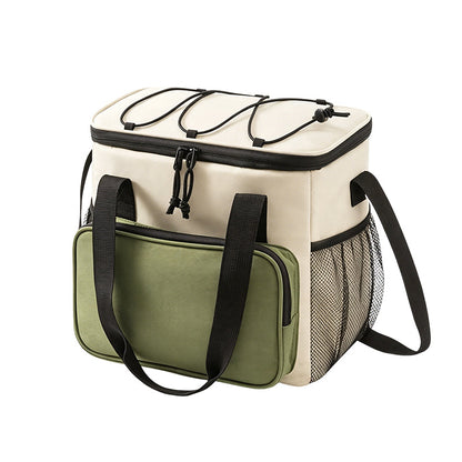 Large Capacity Insulated Cooler Bag for Picnics & Outdoors