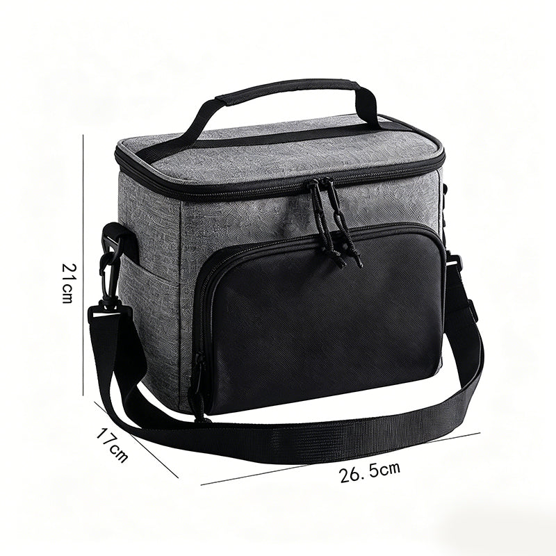 Large Capacity Insulated Cooler Bag for Picnics & Outdoors