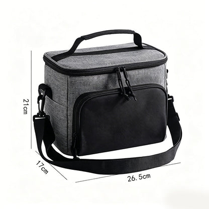 Large Capacity Insulated Cooler Bag for Picnics & Outdoors