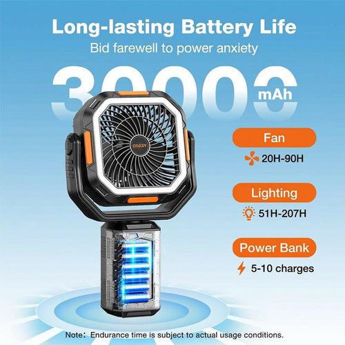 Multi-Functional Outdoor Camping Fan