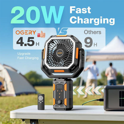 Multi-Functional Outdoor Camping Fan