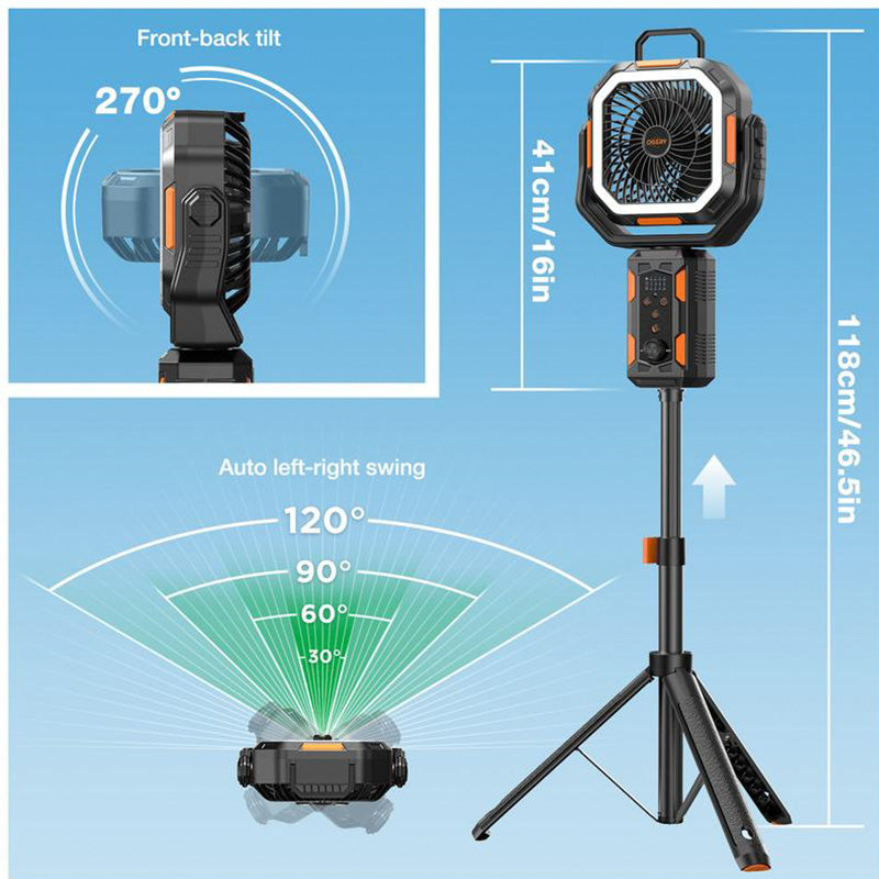 Multi-Functional Outdoor Camping Fan