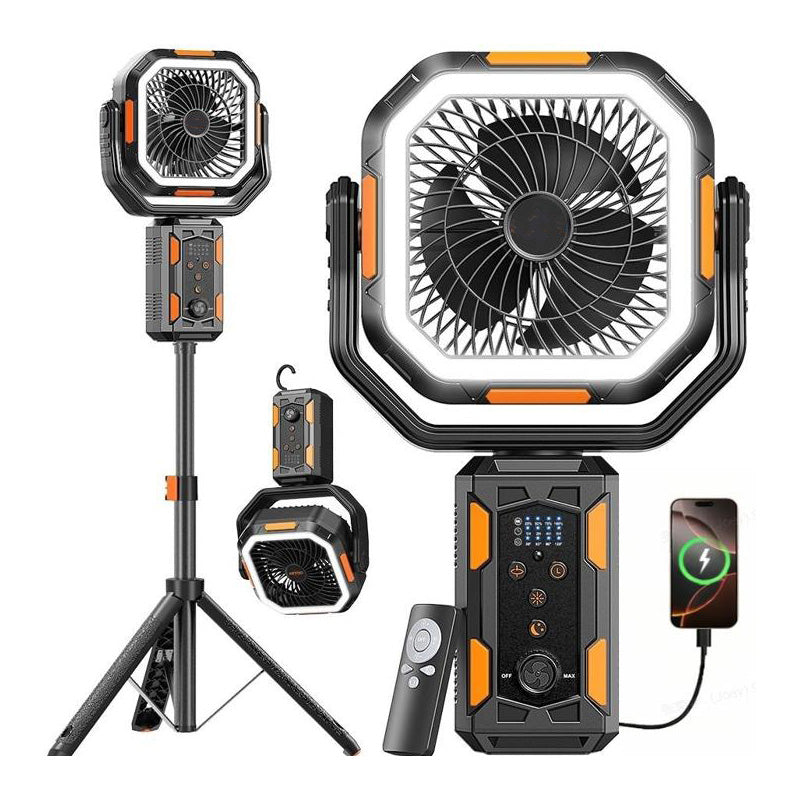 Multi-Functional Outdoor Camping Fan