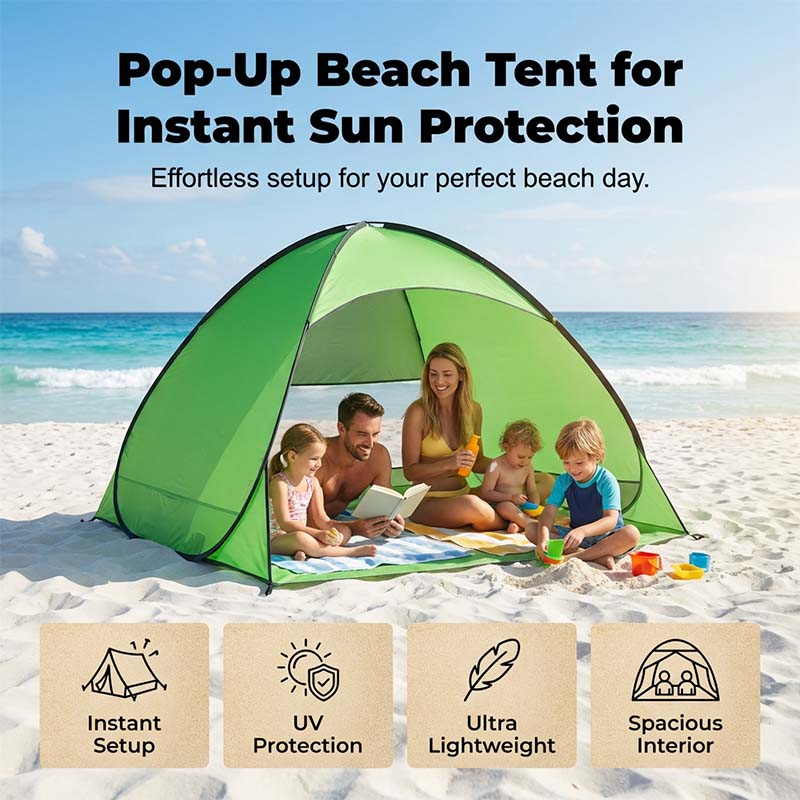 Automatic Pop-Up Beach Tent