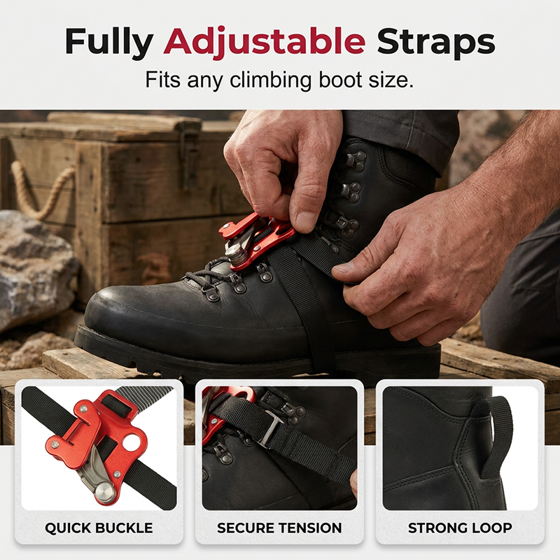 Professional Foot Ascender for Rock Climbing