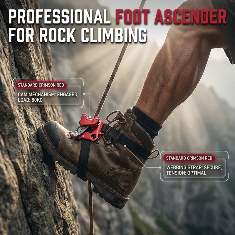 Professional Foot Ascender for Rock Climbing