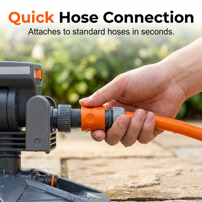 Wide-Coverage Automatic Rotating Garden Sprinkler