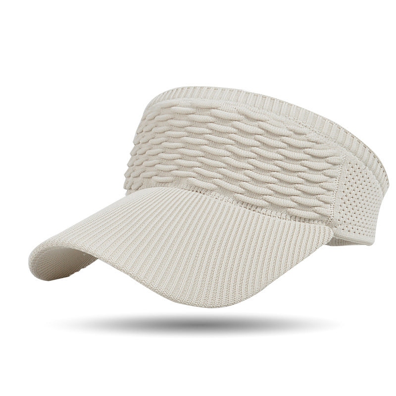 💥Limited-time discount!Only 3 days left!💥Women's Breathable Knit Sun Visor Hat