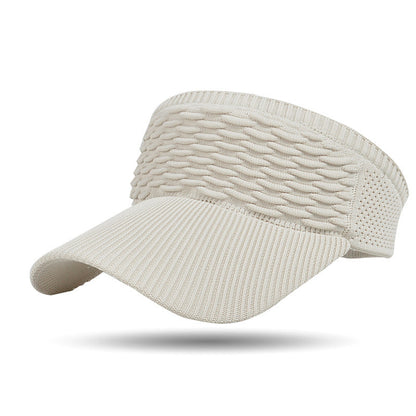 💥Limited-time discount!Only 3 days left!💥Women's Breathable Knit Sun Visor Hat