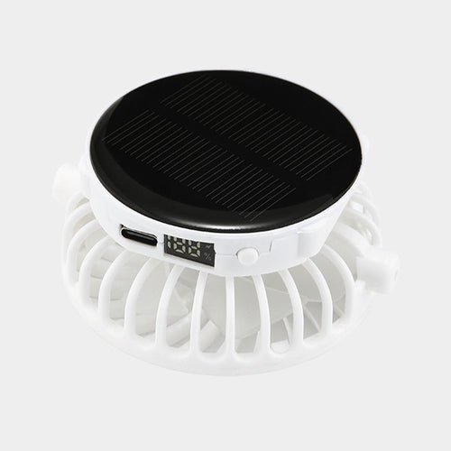 Breathable Baseball Cap with Solar Fan