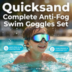 🎉LIMITED-TIME 50% OFF! 🔥Anti-Fog Kids Swimming Goggles with Earplugs & Nose Clip