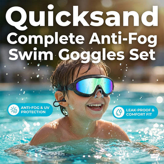 🎉LIMITED-TIME 50% OFF! 🔥Anti-Fog Kids Swimming Goggles with Earplugs & Nose Clip