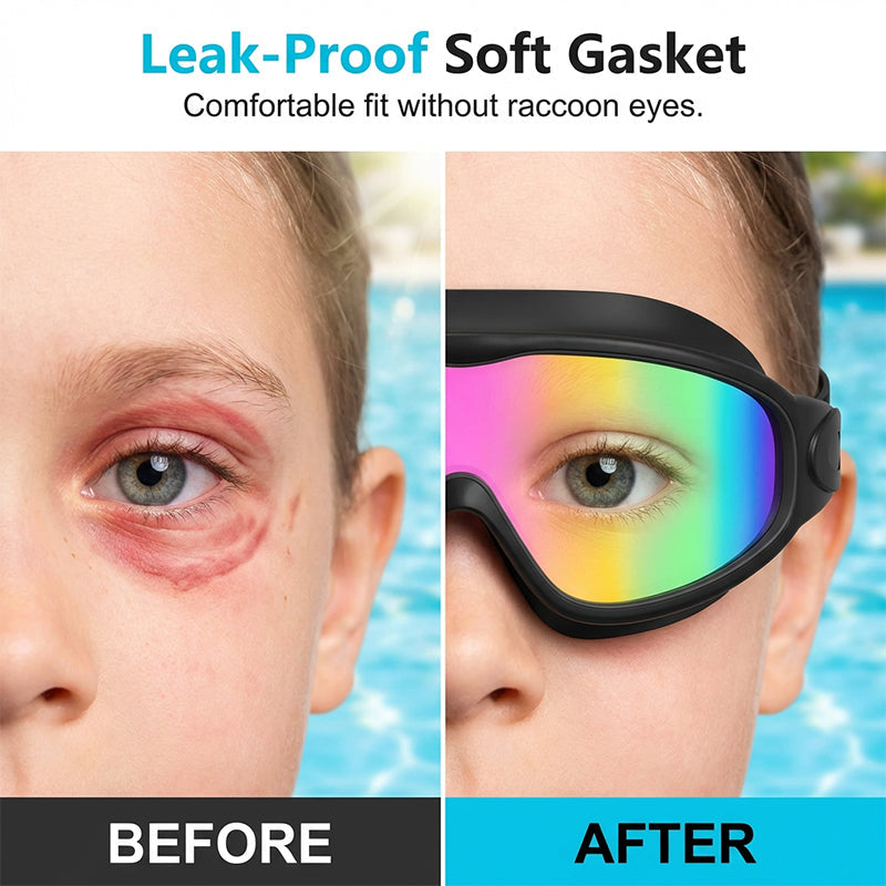 🎉LIMITED-TIME 50% OFF! 🔥Anti-Fog Kids Swimming Goggles with Earplugs & Nose Clip