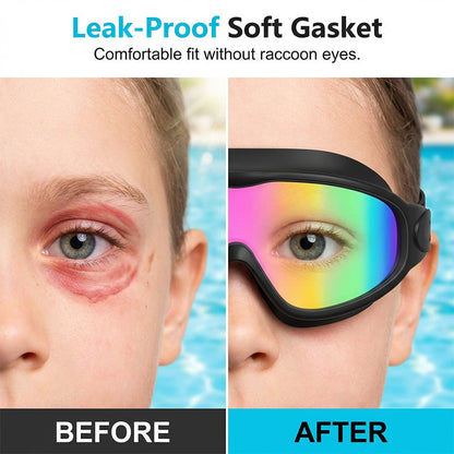 🎉LIMITED-TIME 50% OFF! 🔥Anti-Fog Kids Swimming Goggles with Earplugs & Nose Clip