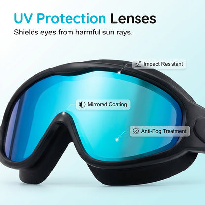 🎉LIMITED-TIME 50% OFF! 🔥Anti-Fog Kids Swimming Goggles with Earplugs & Nose Clip